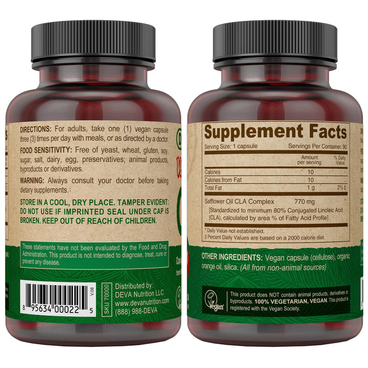 DEVA Vegan CLA 2-Pack