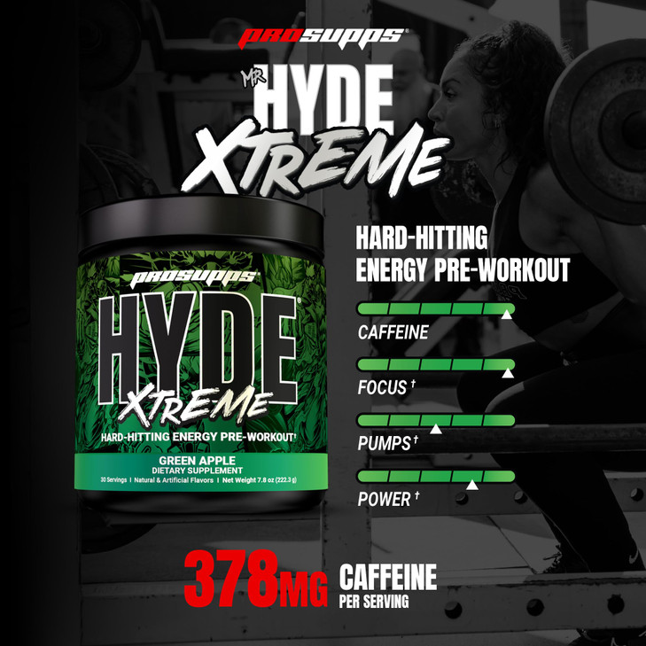 ProSupps Mr. Hyde Xtreme Pre Workout Powder with Creatine, Beta Alanine &