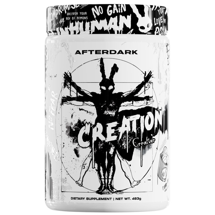 AfterDark Supplements Creation Creatine Monohydrate Powder, 10000mg Creatine