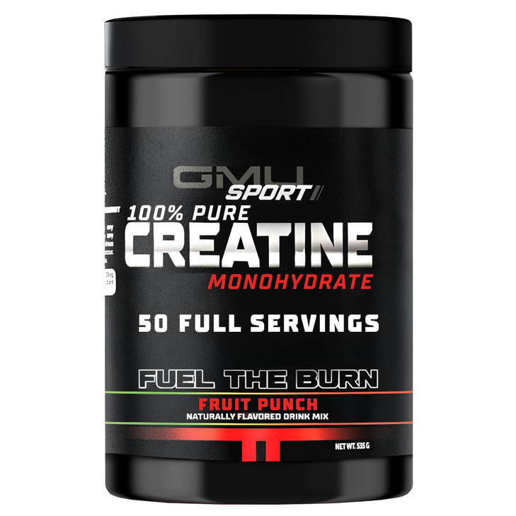 GMU SPORT Creatine Monohydrate Powder - Fruit Punch