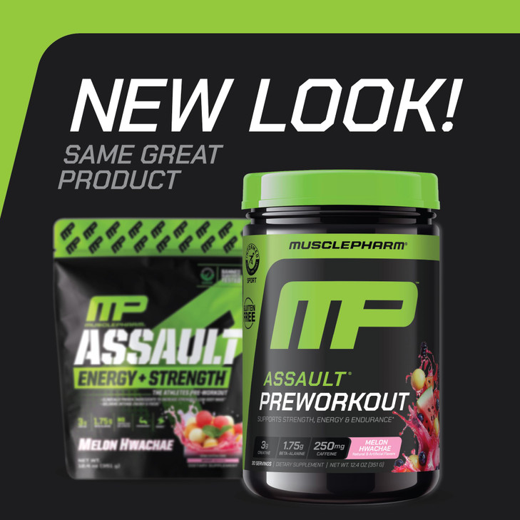 MusclePharm Assault Pre Workout Powder for Men & Women
