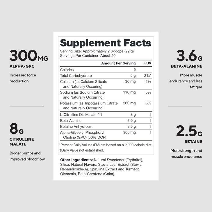 LEGION Pulse Pre Workout Supplement