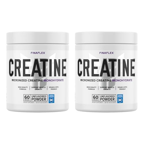 FINAFLEX Pure CREATINE, Unflavored - 10.6 oz, Pack of 2