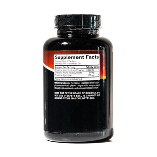 Super Premium Tri-Phase Creatine a Combination of Three Types of creatine