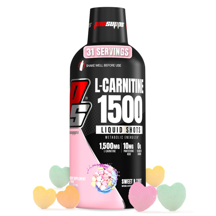 ProSupps L-Carnitine Liquid 1500, Stimulant-Free Liquid Shots for Men & Women