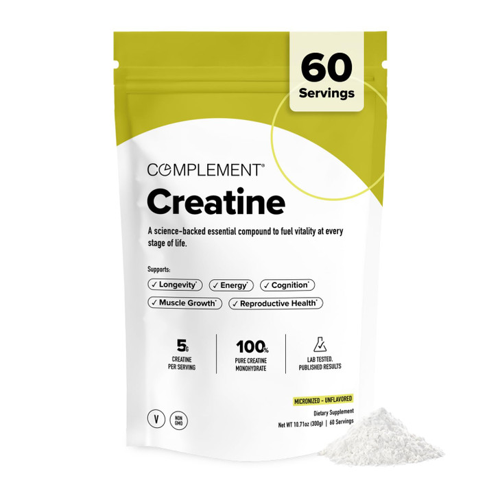 Complement Creatine Monohydrate Micronized Powder
