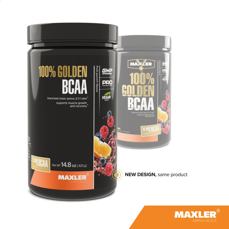 Maxler 100% Golden BCAA Powder
