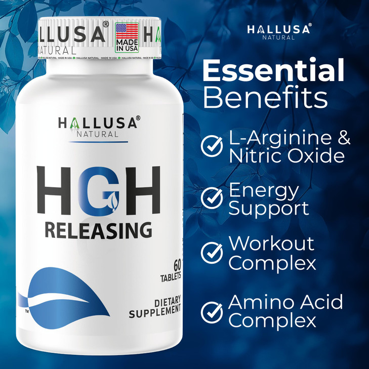 HGH-Releasing Support Supplement with L-Arginine & Ornithine