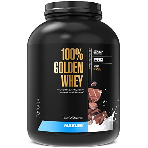 Maxler 100% Golden Whey Protein - 22g of Protein per Serving