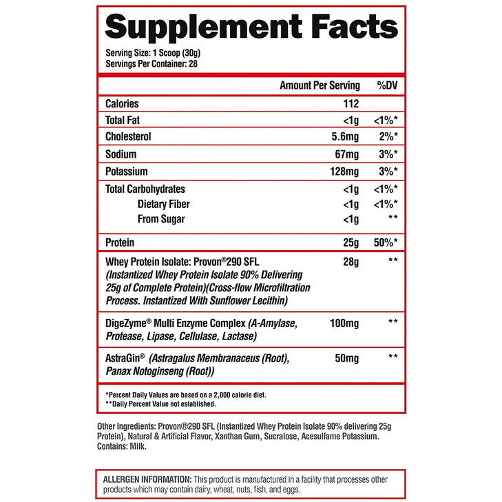 ALPHA LION Superhuman Whey Protein Powder, Great Tasting Pure Whey Protein