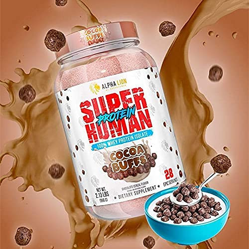 ALPHA LION Superhuman Whey Protein Powder, Great Tasting Pure Whey Protein