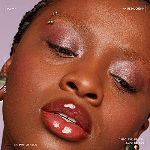 NYX PROFESSIONAL MAKEUP Jumbo Eye Pencil, Blendable Eyeshadow Stick & Eyeliner Pencil - Cupcake (Pink)