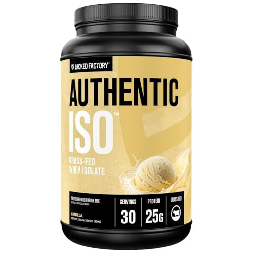 Jacked Factory Authentic ISO Whey Protein Isolate Powder
