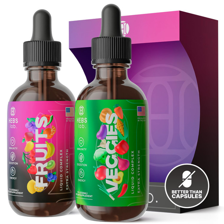 HEBS LAB. Multivitamin Fruits and Vegetables Supplements