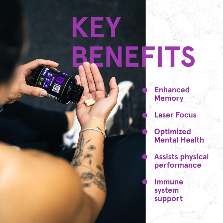 Nootropic Memory Booster Supplement for Adults