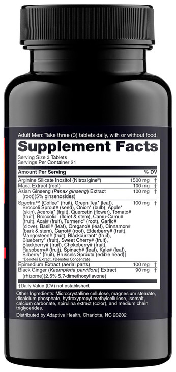 Nugenix Perform, Nitric Oxide and Vitality Booster for Men - 63ct