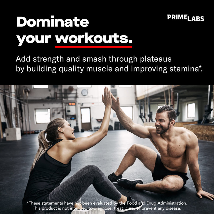 Prime Labs Testosterone Supplement for Men (2-Pack)