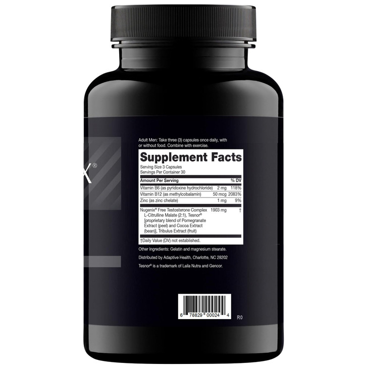 Nugenix T Booster - Free Testosterone Booster Supplement for Men, 180 Count