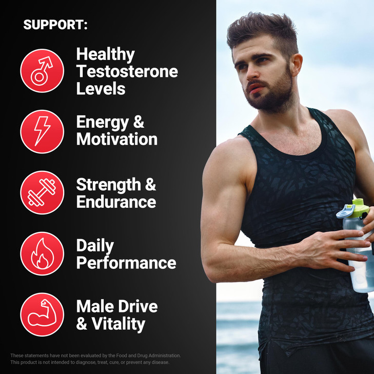 Force Factor Test X180 Unleashed Testosterone Support Supplement for Men
