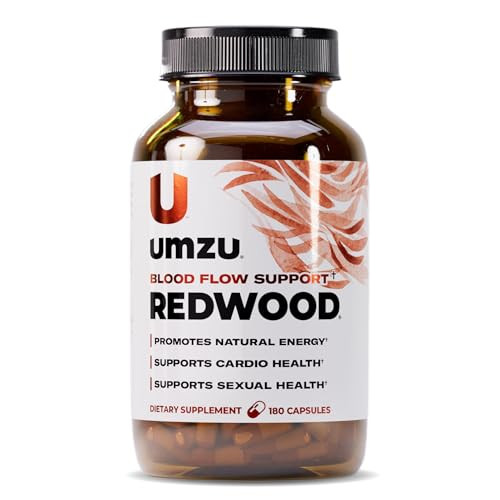 UMZU Redwood Nitric Oxide Booster, (30 Day Supply)