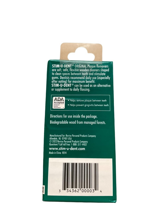 Special Pack of 5 STIM-U-DENTS Mint Flav 9245 100 per Pack