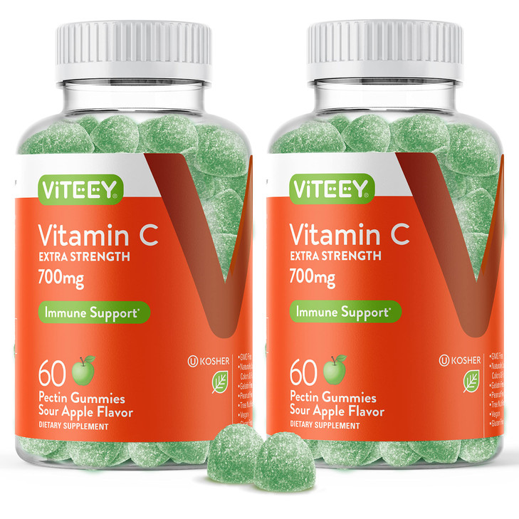 Viteey Chewable Vitamin C Gummies for Adults