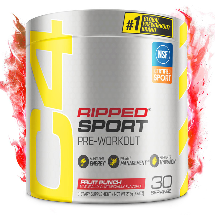 Cellucor C4 Ripped Sport Pre Workout Powder Fat Burner