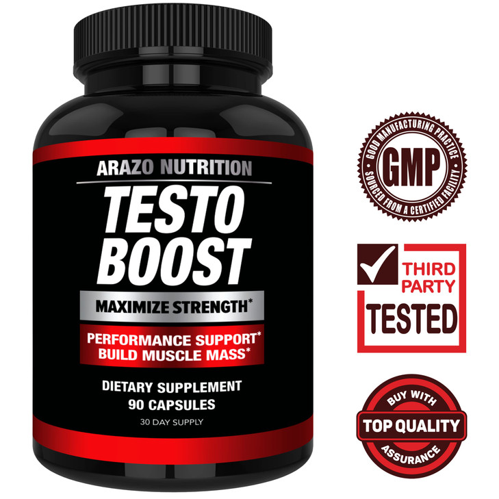 Arazo Nutrition TestoBoost Test Booster Supplement