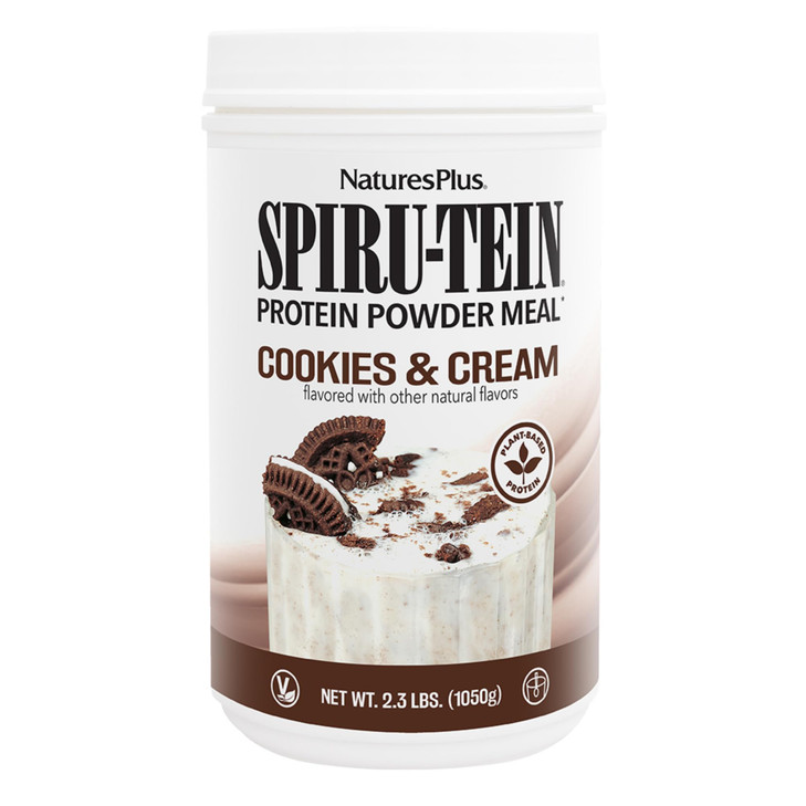 Natures Plus SPIRU-TEIN Shake - Cookies & Cream