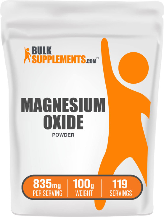 BulkSupplements.com Magnesium Oxide Powder