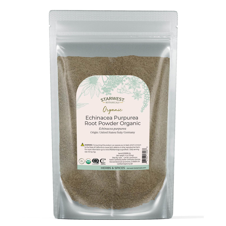Starwest Botanicals Dried Echinacea Purpurea Root Powder Organic