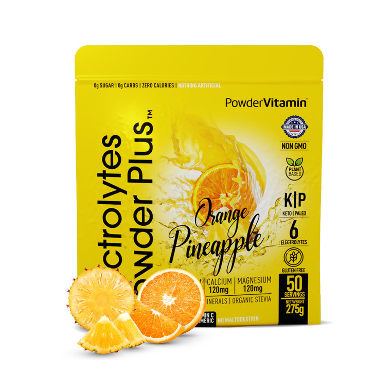 Electrolytes Powder Plus (50 Servings), 0 Calorie Keto, 0 Sugar, No
