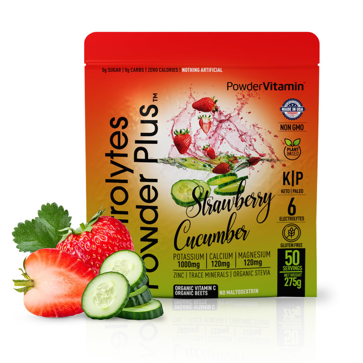 Electrolytes Powder Plus (50 Servings), 0 Calorie Keto, 0 Sugar, No