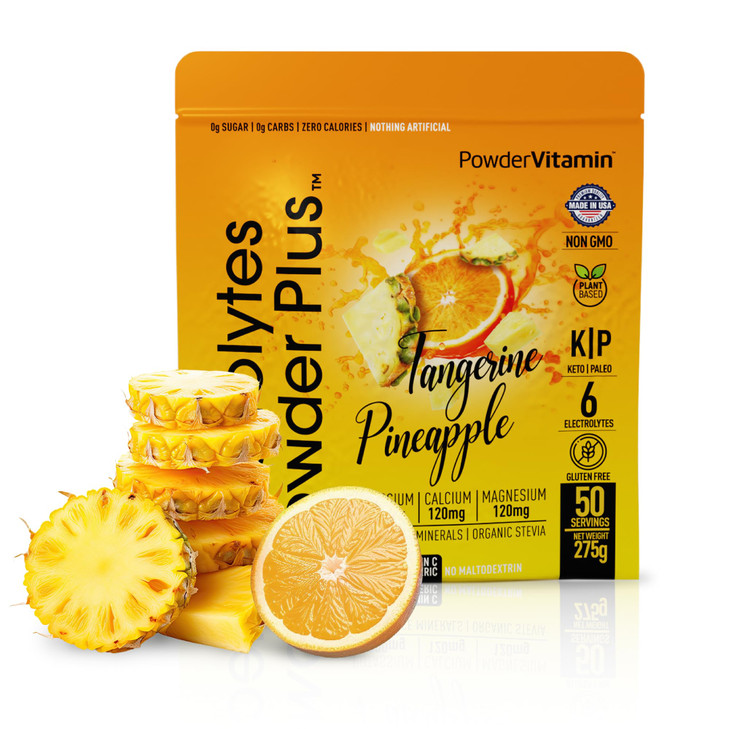 PowderVitamin Electrolytes Powder Plus (50 Servings) Tangerine Pineapple