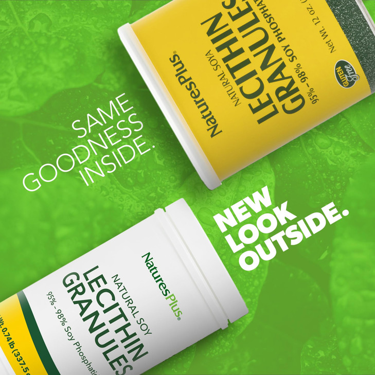 NaturesPlus Lecithin Granules - 12 oz - Supports Digestion & Skin Health