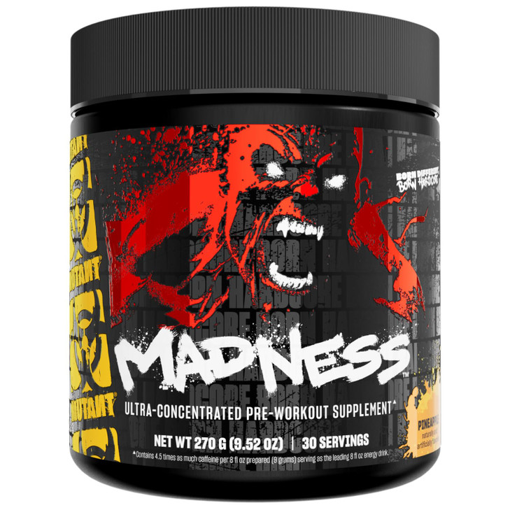 Mutant Madness | Pre Workout Powder Supplement Performance