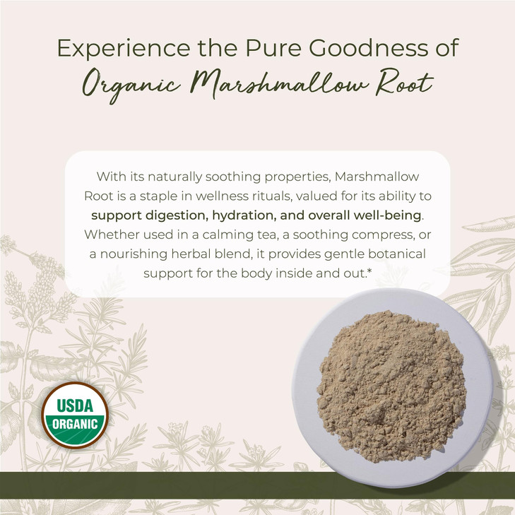 Starwest Botanicals Organic Marshmallow Root Powder