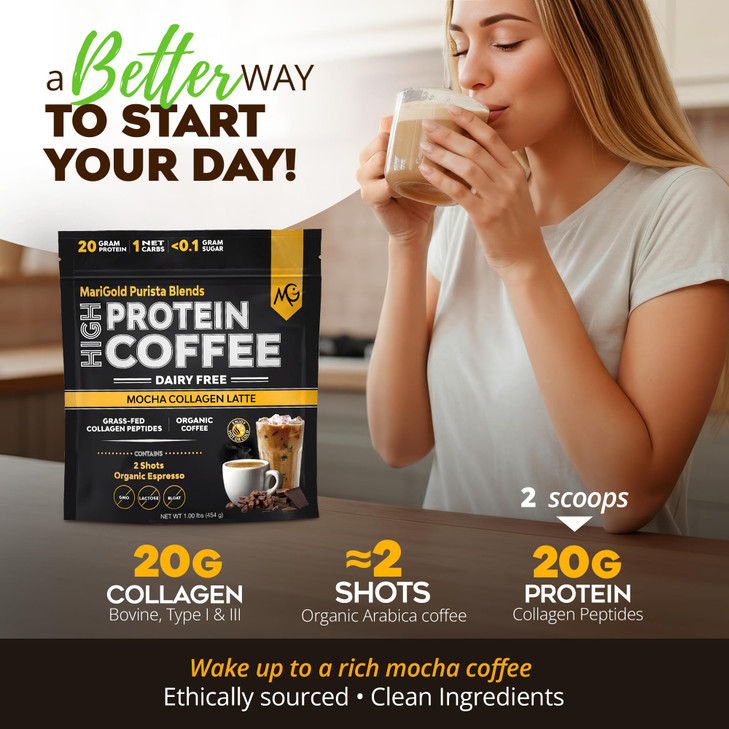 MariGold High Protein Collagen Coffee