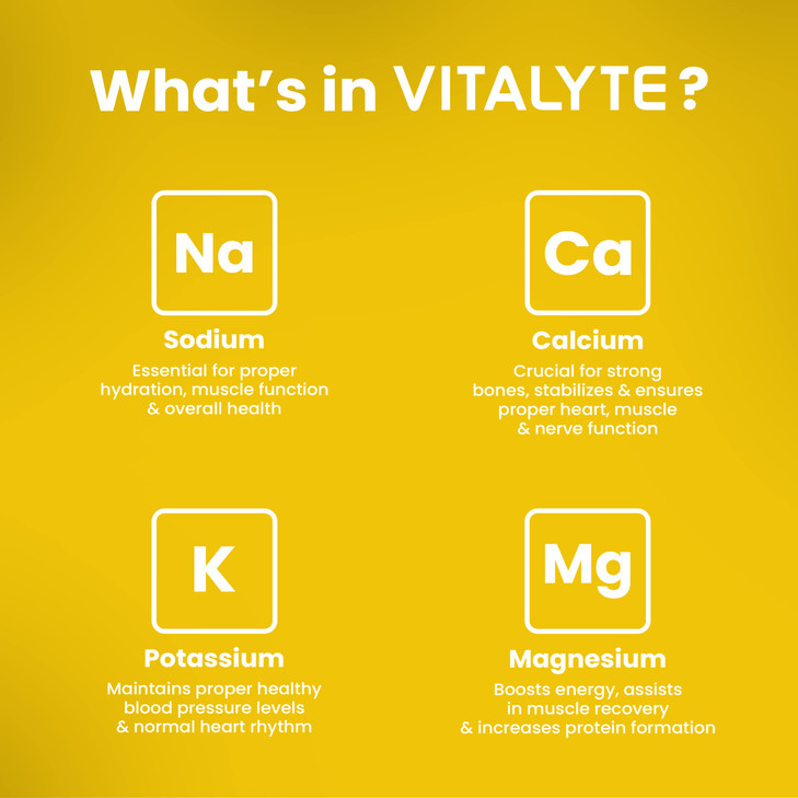 Vitalyte Electrolyte Powder Packets