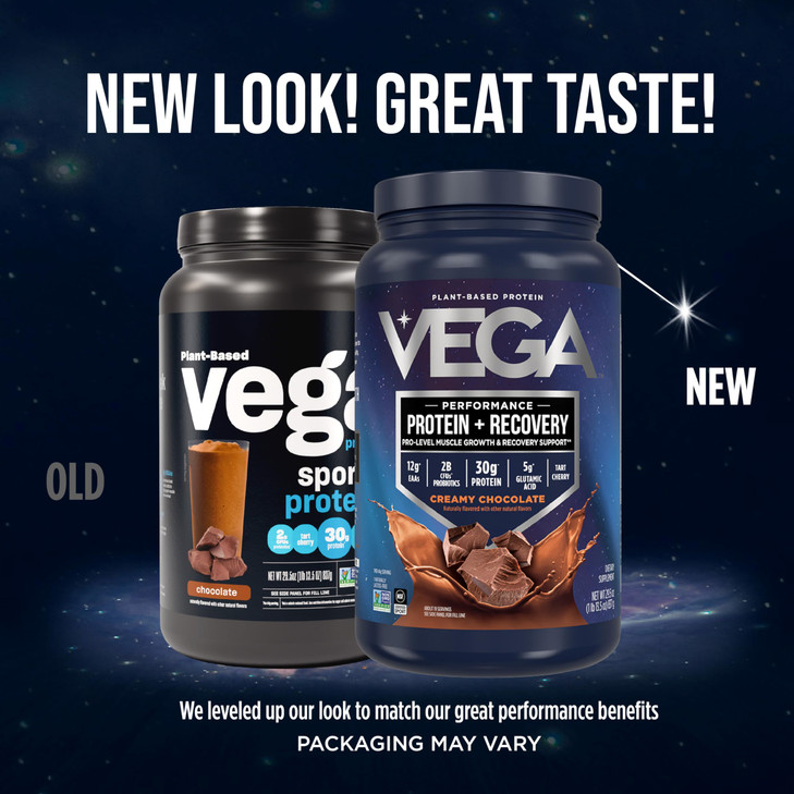 Vega Sport Vegan Protein Powder + Recovery