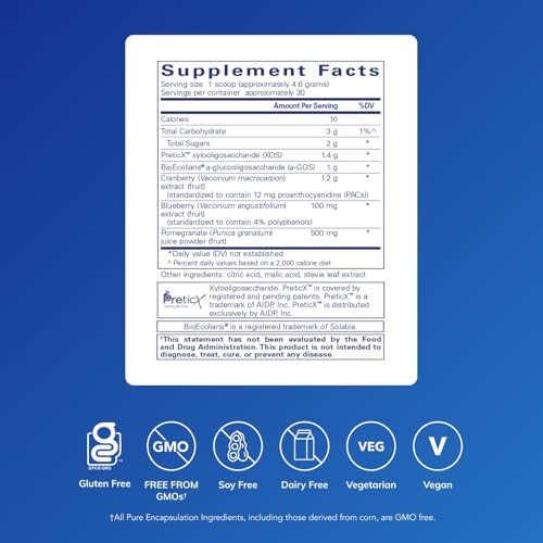 Pure Encapsulations Poly-Prebiotic Powder