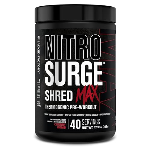 Jacked Factory Nitrosurge Shred Max Preworkout