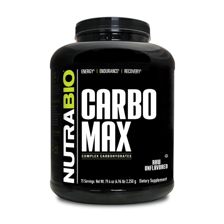 NutraBio CarboMax Maltodextrin Powder - Carbohydrate Powder for Sustained Energy