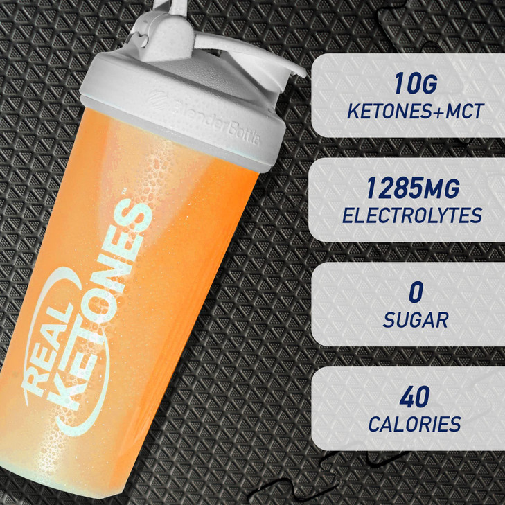Real Ketones MCT & BHB Exogenous Ketones Drink Mix Packets Elevate Keto