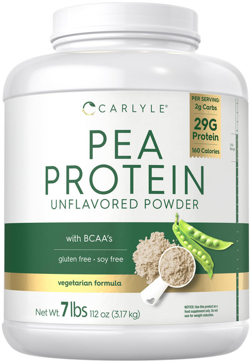 Carlyle Pea Protein Powder 7lb - Unflavored - 29G Protein