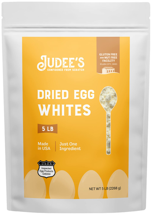 Judee's Gluten Free Dried Egg White Protein Powder