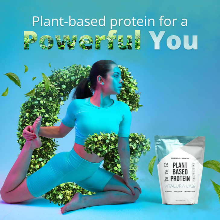 Vitalura Labs Plant-Based Protein Powder