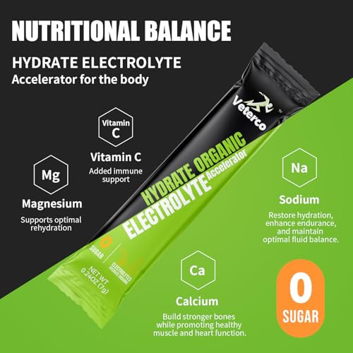 Veterco Hydration Electrolyte Powder, Electrolyte Drink, Hydration Supplement