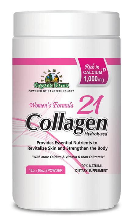 Collagen 21 Hydrolyzed - 1Lb. (16oz.)