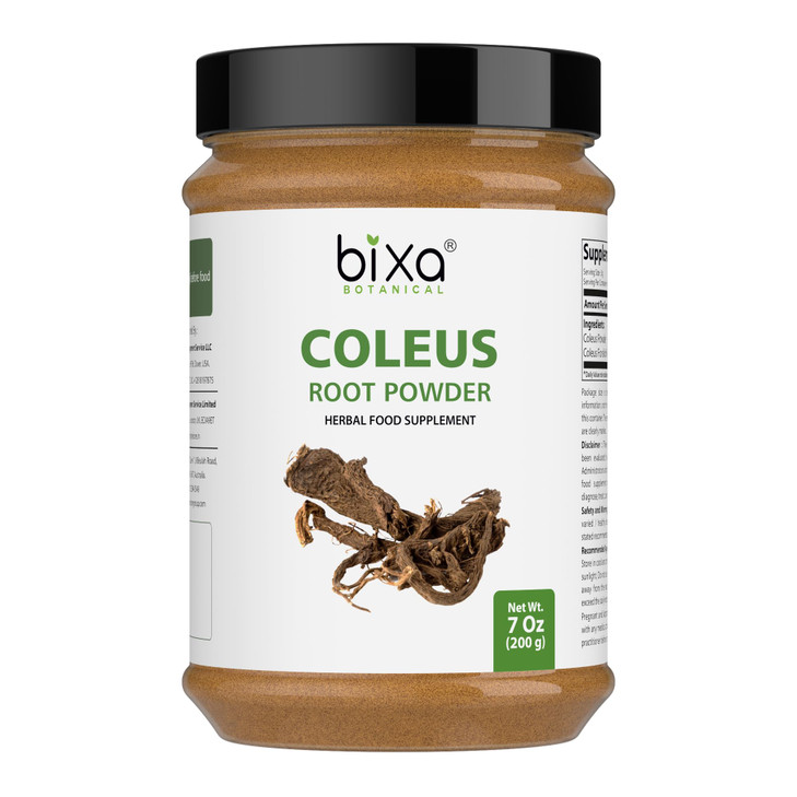 bixa BOTANICAL Coleus Forskohlii Root Powder - Forskolin-Rich Herb
